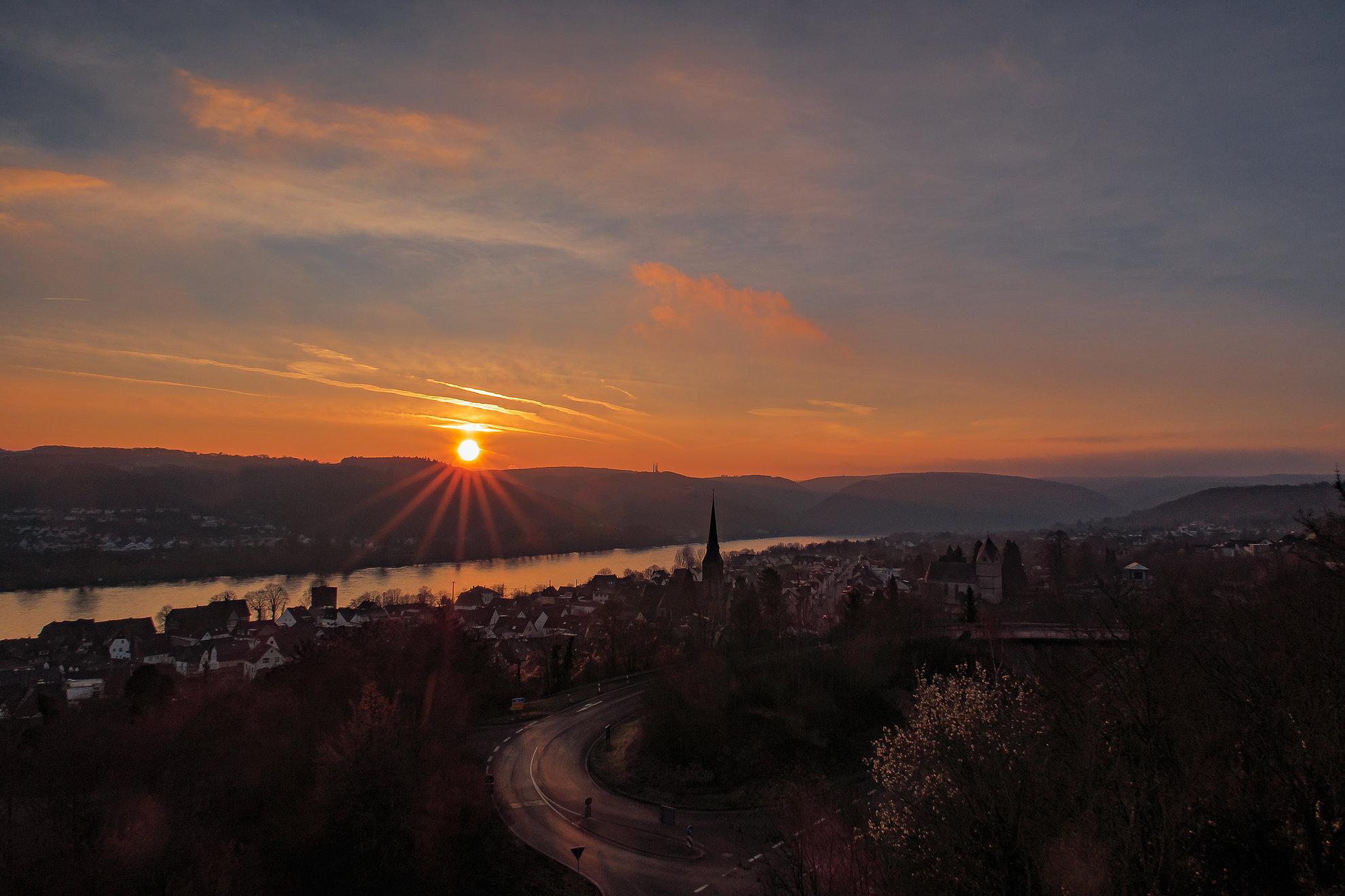 Mittelrhein Urlaub: Blick auf Rhens