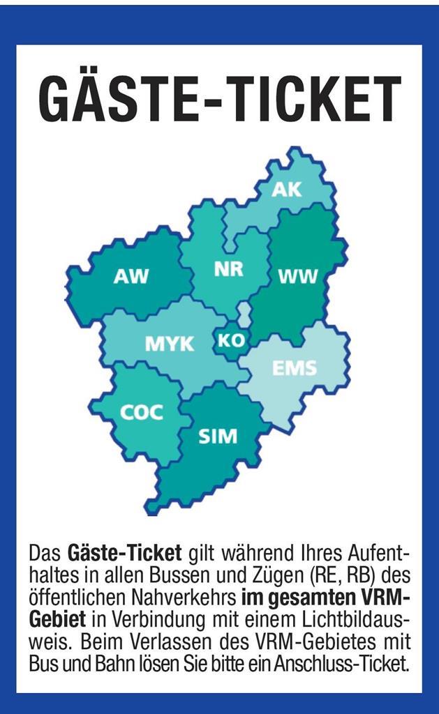 Foto: ÖPNV- Gästeticket