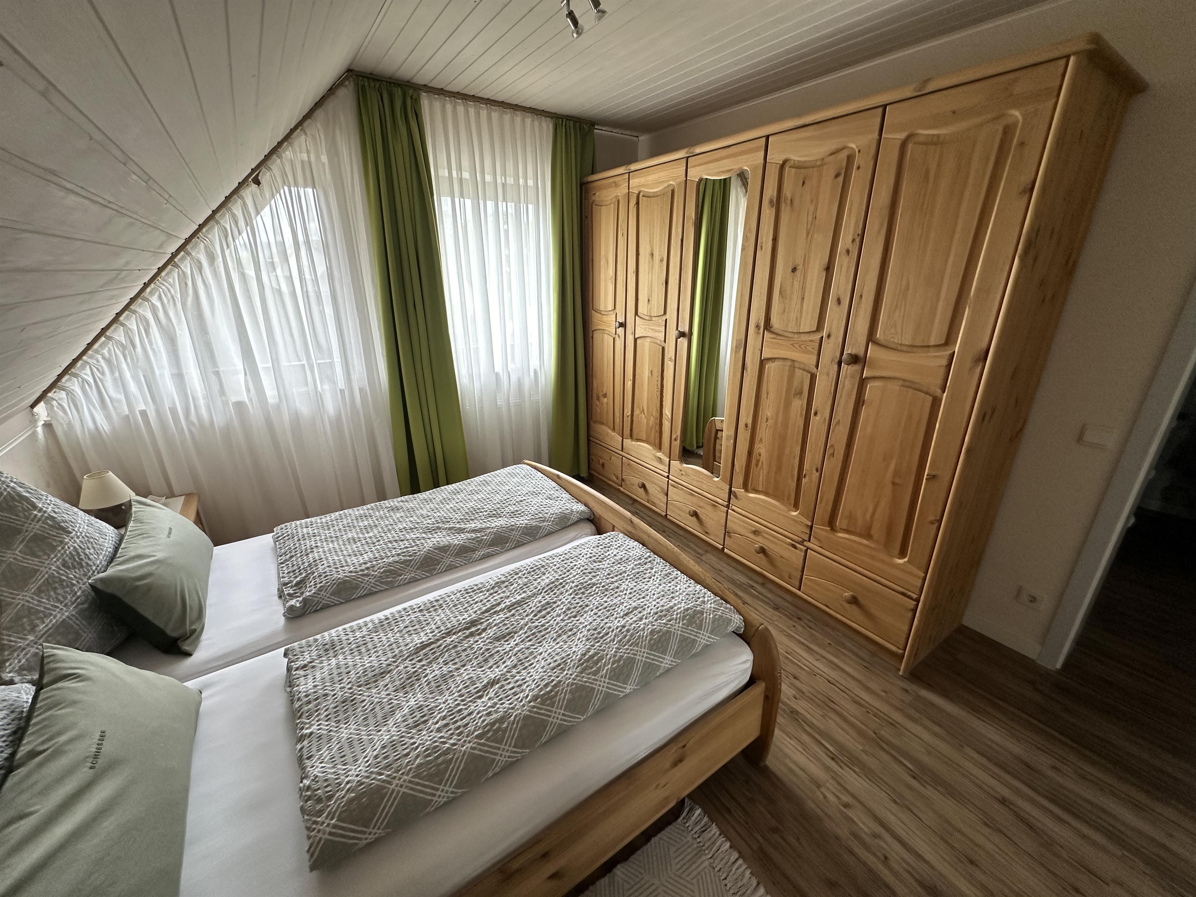 Foto: Schlafzimmerblick