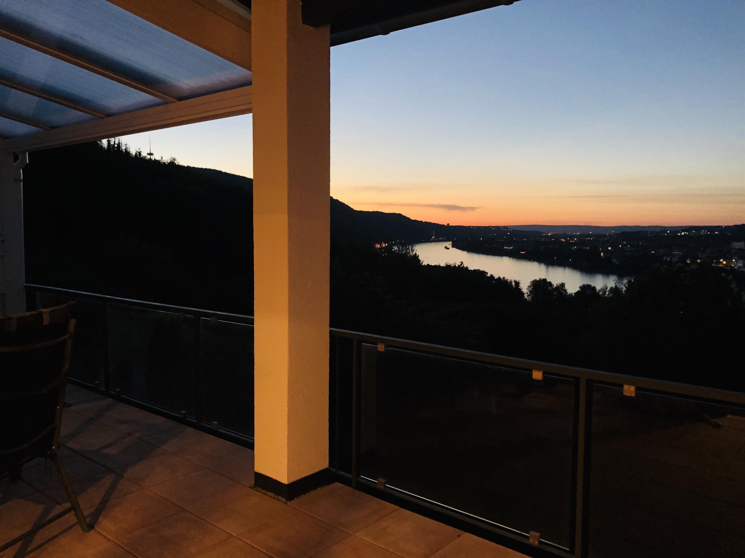 Foto: Blick von der Terrasse