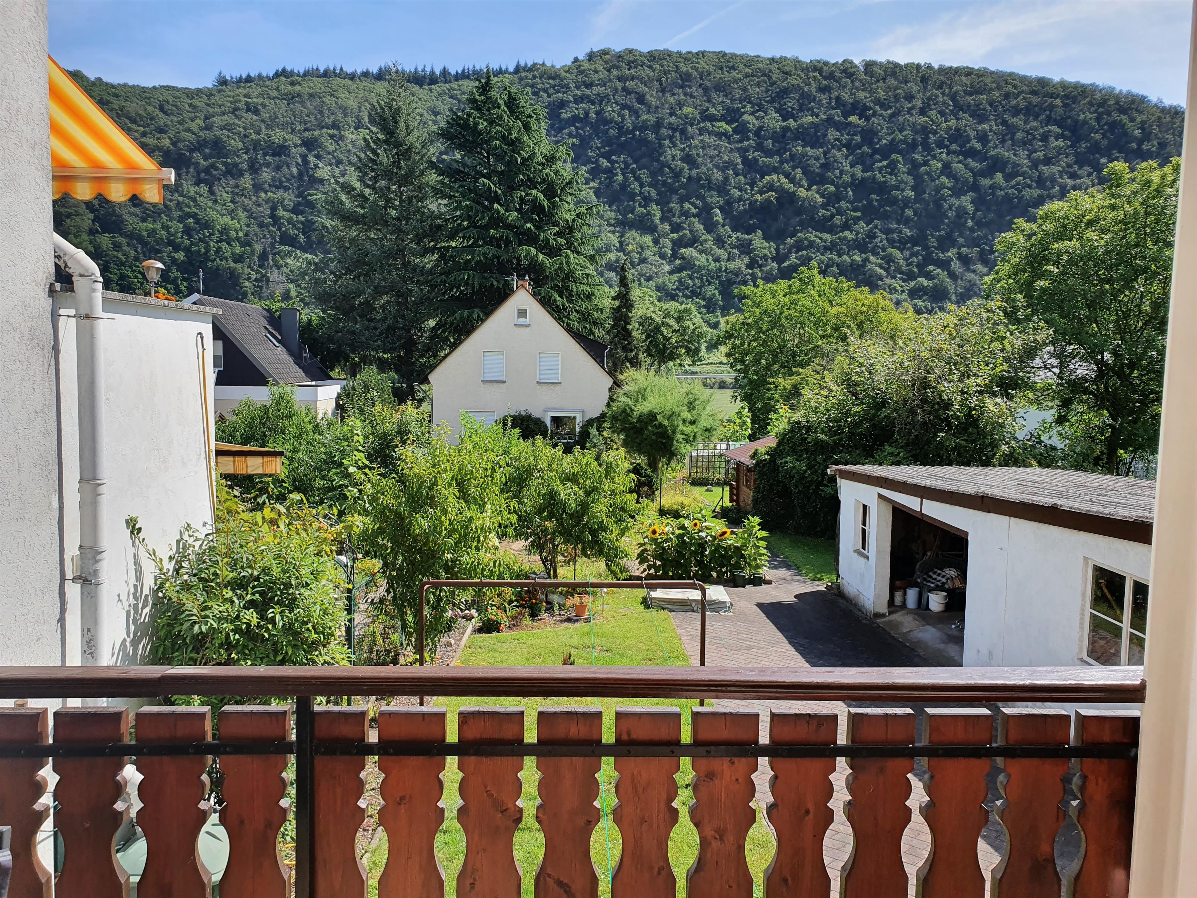 Foto: Ausblick vom Balkon