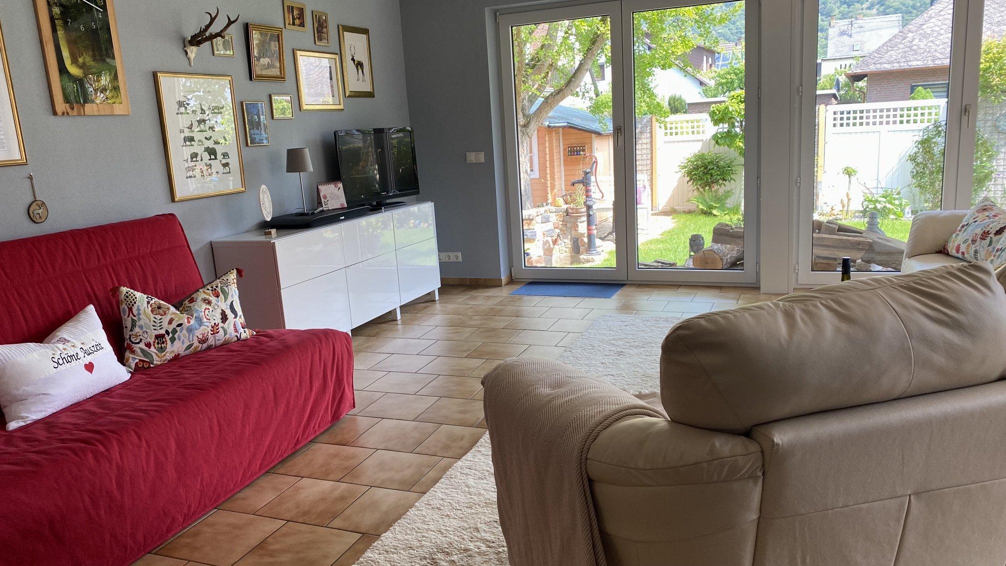 Foto: Wohnzimmer + Schlafsofa für Kids